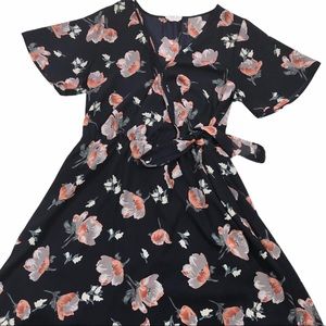 Sienna Sky Short Sleeve Spring Floral Dress